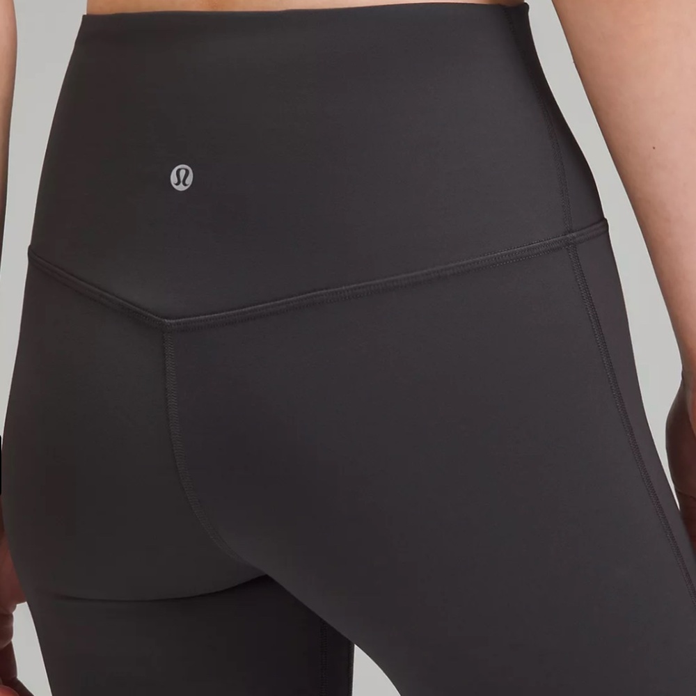 lululemon Align™ Groove Nulu High-Rise Flared Leggings Regular Dark Grey - Picture 6 of 6